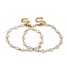 304 Stainless Steel Link Bracelets BJEW-F319-01B-2