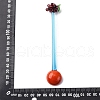 Handmade Glass Fruits Spoons AJEW-A067-01A-3