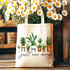 Canvas Women's Tote Bags ABAG-WH0057-001-6