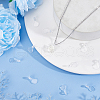 SUNNYCLUE Transparent Acrylic Pendants FIND-SC0004-71-4