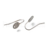 304 Stainless Steel Earring Hooks STAS-B087-09B-P-2