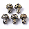 Mother's Day Gifts Natural Dalmatian Jasper GuaSha Stone G-N0325-02F-1