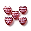 Glass Enamel Beads GLAA-Q125-01D-1