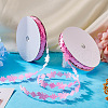 20 Yards Malan Flower and Butterfly Polyester Lace Trim OCOR-TAC0016-18C-6