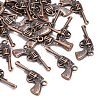 Alloy Pendants X-EA11008Y-R-1
