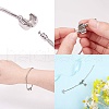 SUNNYCLUE Brass European Style Bracelets Jewelry Making KK-SC0001-12P-5