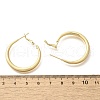 Brass Hoop Earrings for Women EJEW-A121-18A-G-3