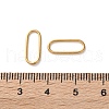 Ion Plating(IP) 304 Stainless Steel Linking Rings STAS-C114-07B-G-3