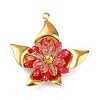 304 Stainless Steel Pendants STAS-R170-05G-01-1