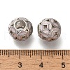 Rack Plating Alloy Enamel European Beads PALLOY-P307-05P-2
