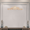 Wood Carved Onlay Applique Craft WOOD-WH0043-02-5
