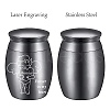 CREATCABIN Stainless Steel Cremation Urn AJEW-CN0001-91E-3