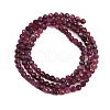 Natural Tourmaline Beads Strands G-F789-03-3mm-3