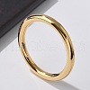 304 Stainless Steel Plain Bangles for Women BJEW-S161-10G-2