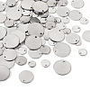 Kissitty 100Pcs 5 Style 304 Stainless Steel Charms STAS-KS0004-04-4
