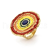 304 Stainless Steel Enamel Finger Rings for Women RJEW-Z096-01G-02-2