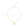 Sunflower Zinc Alloy Resin Pendant Necklaces FS-WGB950E-01-5