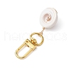Natural Shiva Eye Shell Pendant Decorations HJEW-JM02130-4