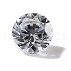 Pointed Back Glass Rhinestone Cabochons RGLA-WH0016-01M-3