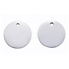 Tarnish Resistant 304 Stainless Steel Pendants STAS-I140-15C-S-2