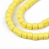 Handmade Polymer Clay Beads Strands X-CLAY-N008-061-07-3