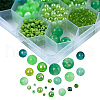 DIY 24 Style Acrylic & Resin Beads Jewelry Making Finding Kit DIY-NB0012-01D-2