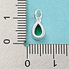 925 Sterling Silver Birthstone Charms STER-G035-01B-02-3