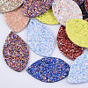 Polyester Fabric Big Pendants FIND-T059-016-1
