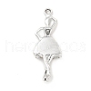 Rack Plating Alloy Enamel Pendants ENAM-M051-03P-A-2