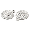 Non-Tarnish 304 Stainless Steel Pendant STAS-Z041-24P-2