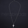 Non-Tarnish 201 Stainless Steel Pendants Necklaces NJEW-S105-JN719-45-1-2