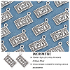 DICOSMETIC Tibetan Style Zinc Alloy Pendants FIND-DC0001-66-4
