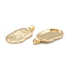 Brass Pendants KK-O140-20G-01-3