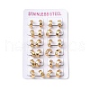 304 Stainless Steel Hoop Earrrings for Women EJEW-U066-02G-4