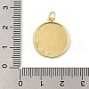 Brass Micro Pave Cubic Zirconia Pendants KK-P300-06G-3