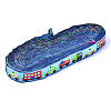 Embroidered Polyester Jacquard Ribbon SRIB-K008-B03-1