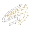 304 Stainless Steel Charms Necklaces NJEW-H497-11-1