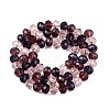 Transparent Glass Beads Strands GLAA-T023-09C-2