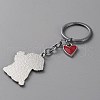 Animal Theme Alloy Keychain KEYC-SZC0007-01G-2