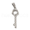 Non-Tarnish 304 Stainless Steel Pendants STAS-B053-21P-1