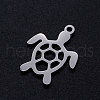 Tarnish Resistant 201 Stainless Steel Hollow Pendants STAS-Q201-JN280-1-2