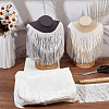 10 Yards Polyester Tassel Lace Ribbons OCOR-WH0045-23B-01-5