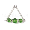 Transparent Glass Pendants PALLOY-JF03578-3
