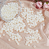  300Pcs 3 Styles ABS Plastic Imitation Pearl Beads KY-NB0001-72-4