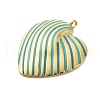 304 Stainless Steel Pendants STAS-V003-03G-08-2