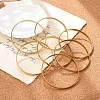 Fashion 304 Stainless Steel Buddhist Bangle Sets BJEW-L664-024C-G-5