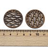 Walnut Wood Pendants WOOD-A025-05D-3