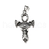 Tibetan Style Alloy Pendants FIND-H018-01AS-2