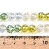 Transparent Glass Beads Strands GLAA-T023-32A-4