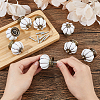 Porcelain Door Drawer Pull Handles PORC-WH0015-09AB-3